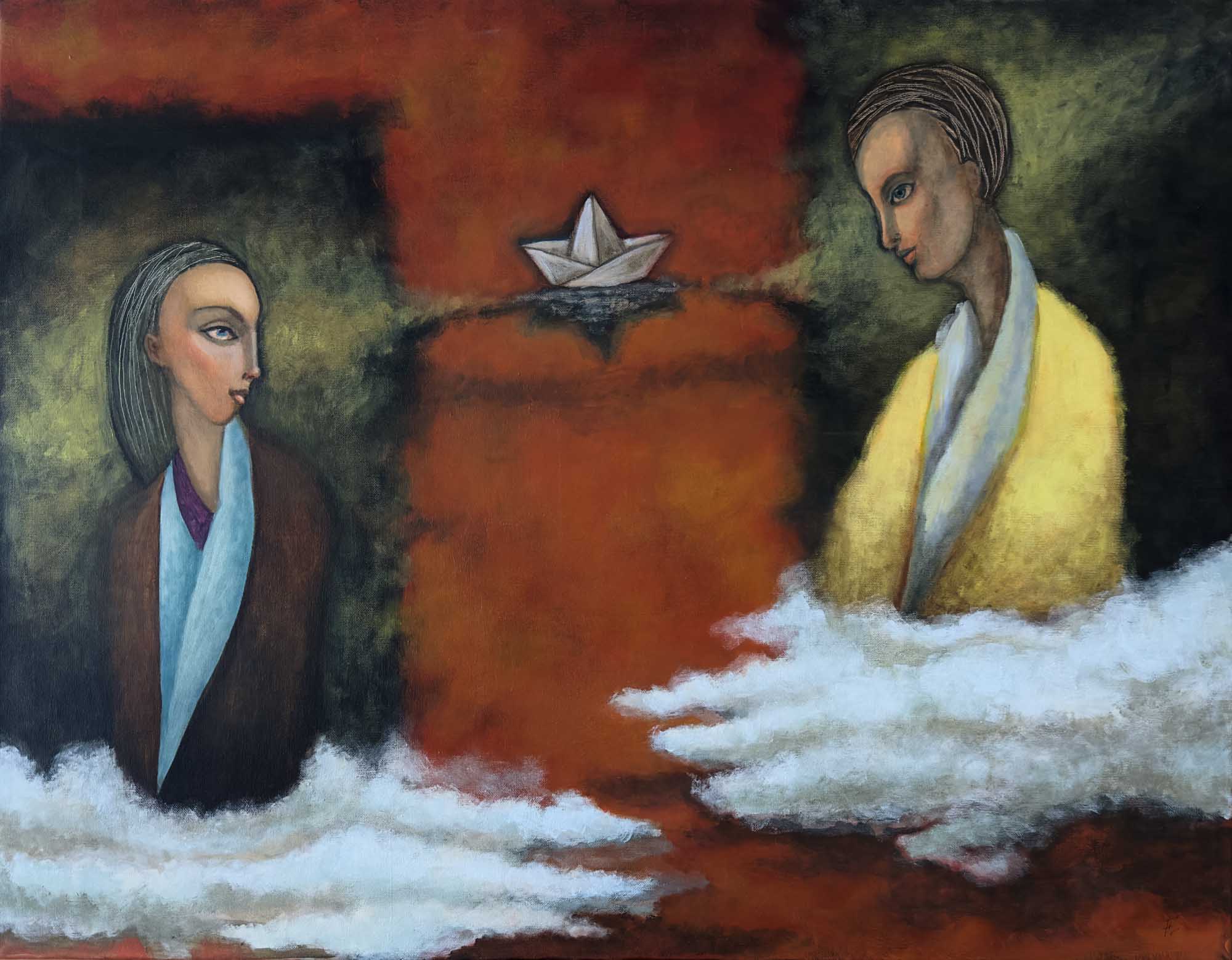 Полет в облаците с малкото хартиено корабче на любовта, Никола Гулев