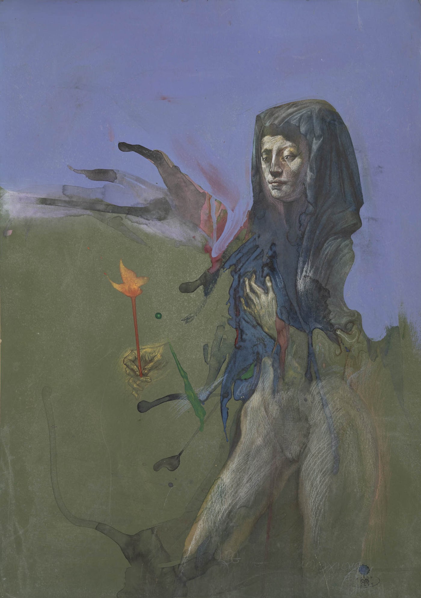 Цвете от монахиня