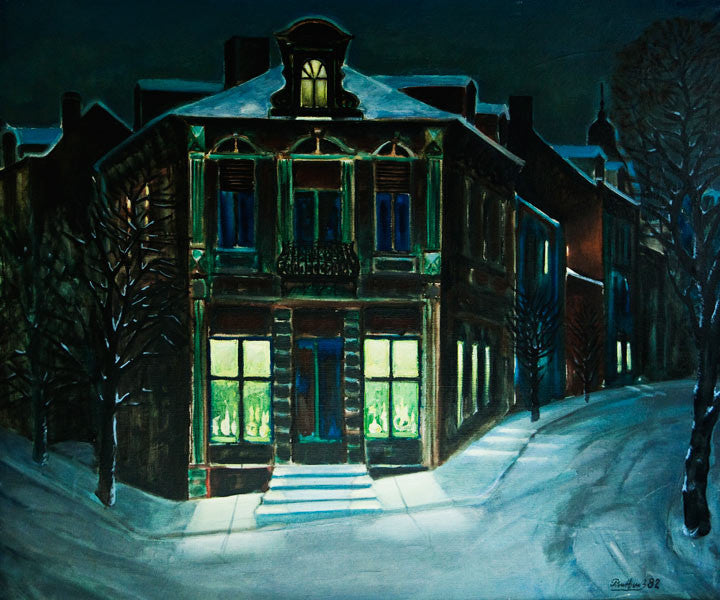 Тиха зимна вечер, Ради Неделчев