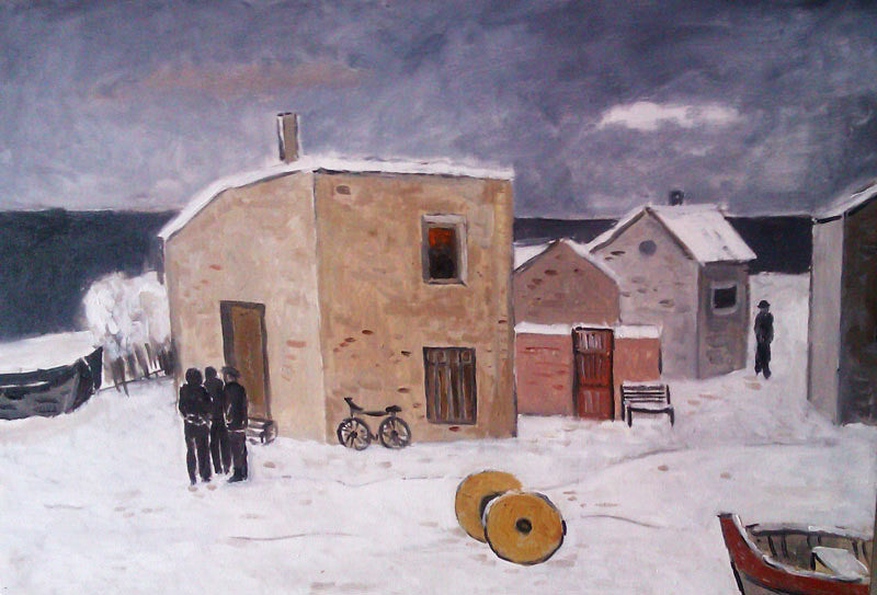 Зима край Дунав, Василка Монева