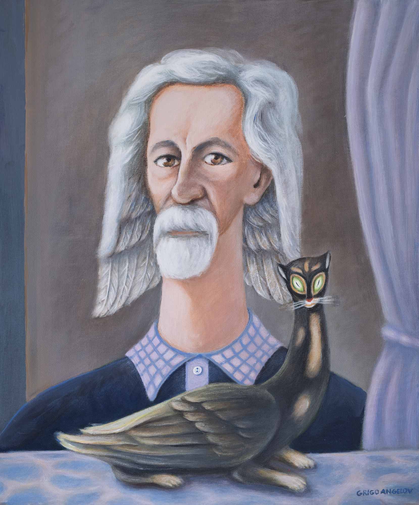 Автопортрет, Григор Ангелов