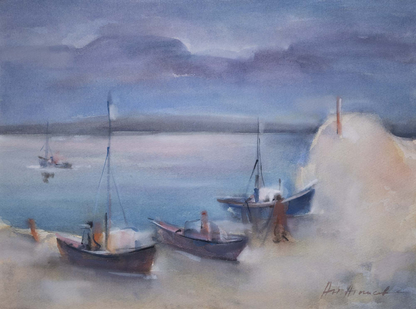 Рибари привечер