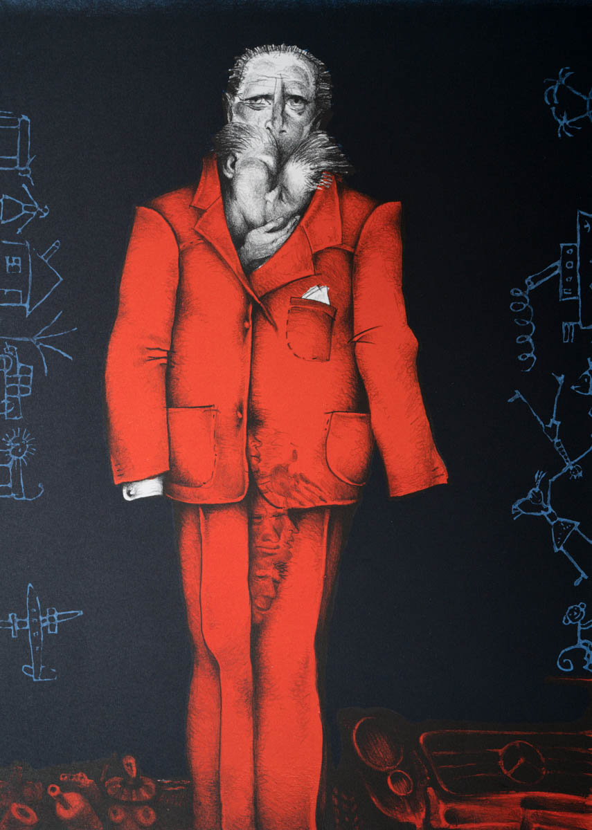 Червеният костюм, Петър Пецин