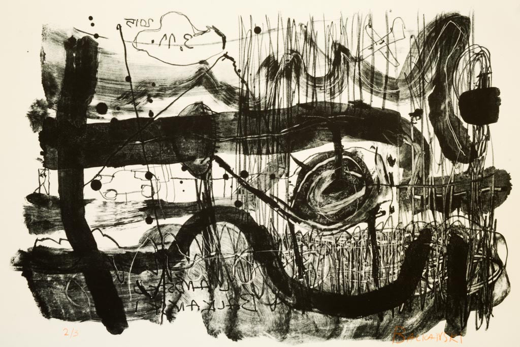 Пейзаж с кола и самолет