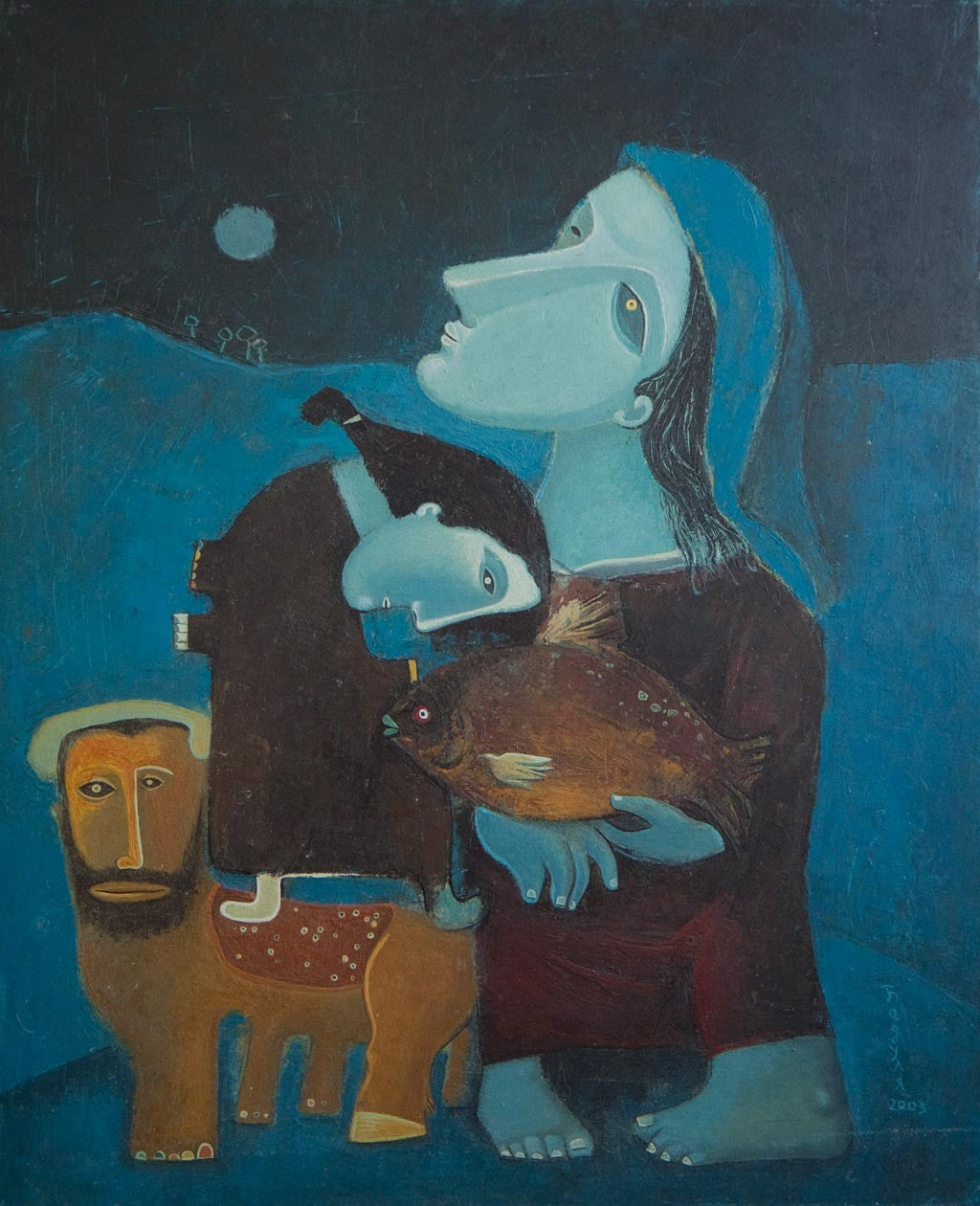 Синя молитва, Бадуля