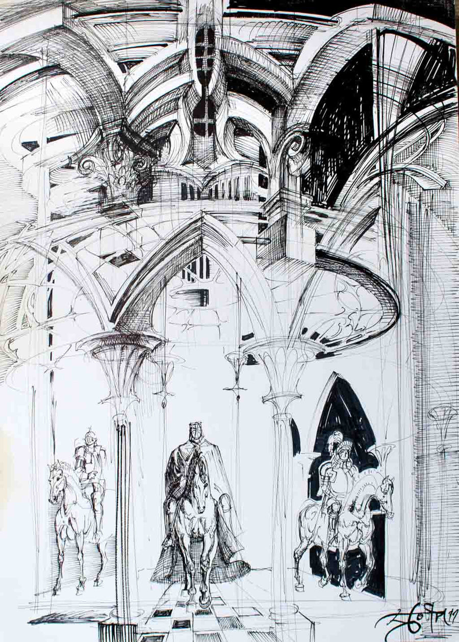 Храм на победата, Боян Янев