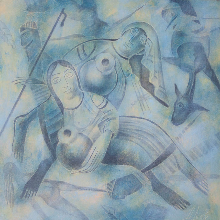 Момичета с делви, Димитър Лалев