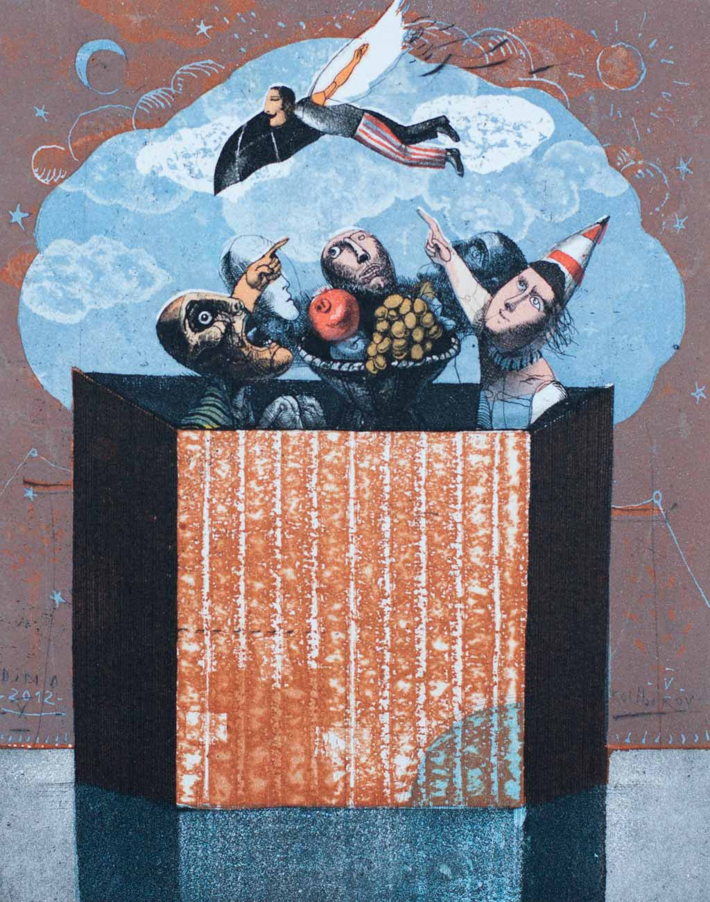 Опит за летене - Завръщане към природата, Димо Колибаров