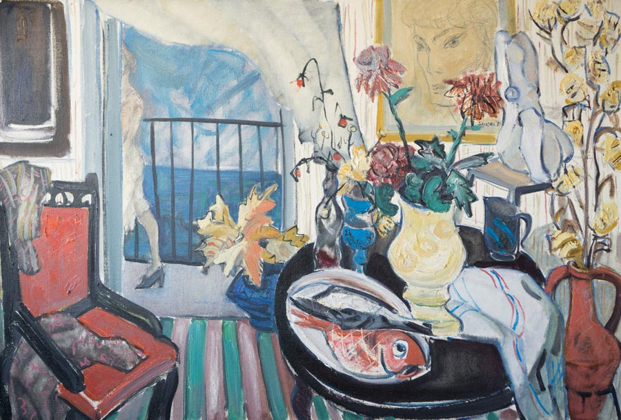 Есен в ателието, Долорес Дилова