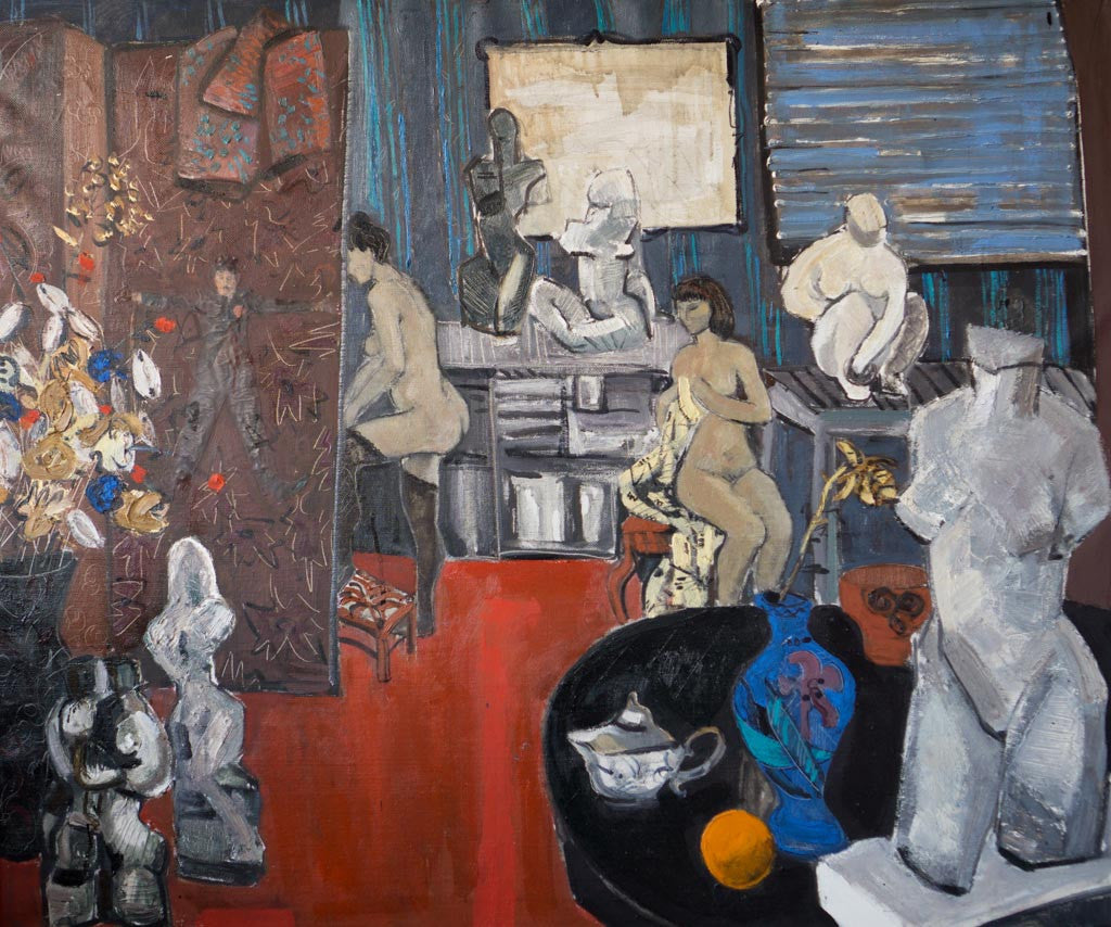 Модели в ателието