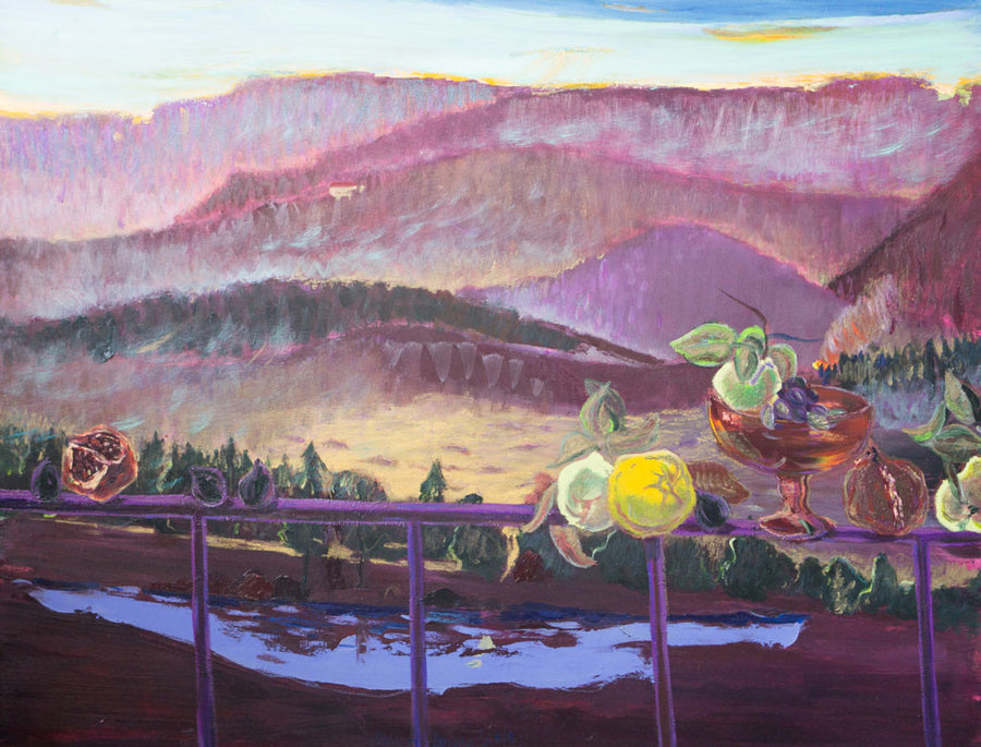 Пейзаж от Родопите, Долорес Дилова