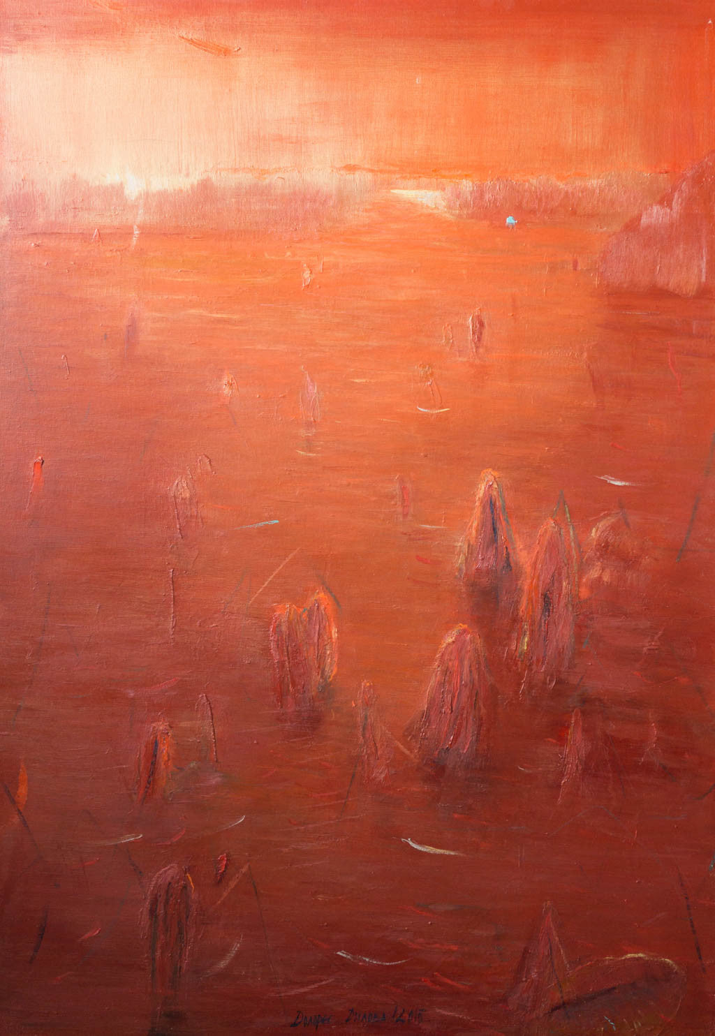 Лотоси в червено, Долорес Дилова