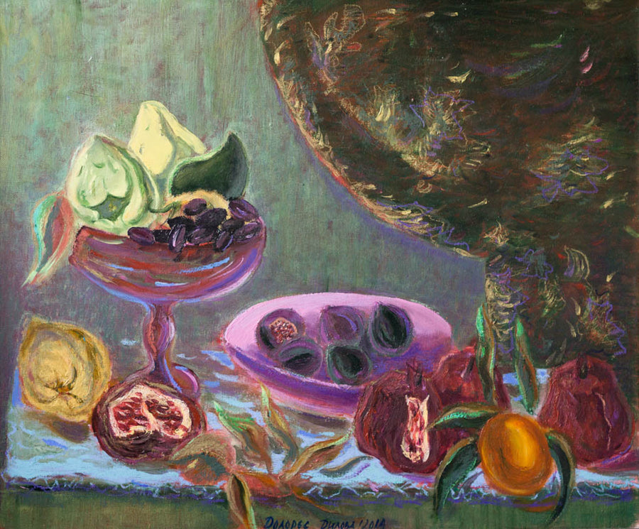 Натюрморт в зелено, Долорес Дилова