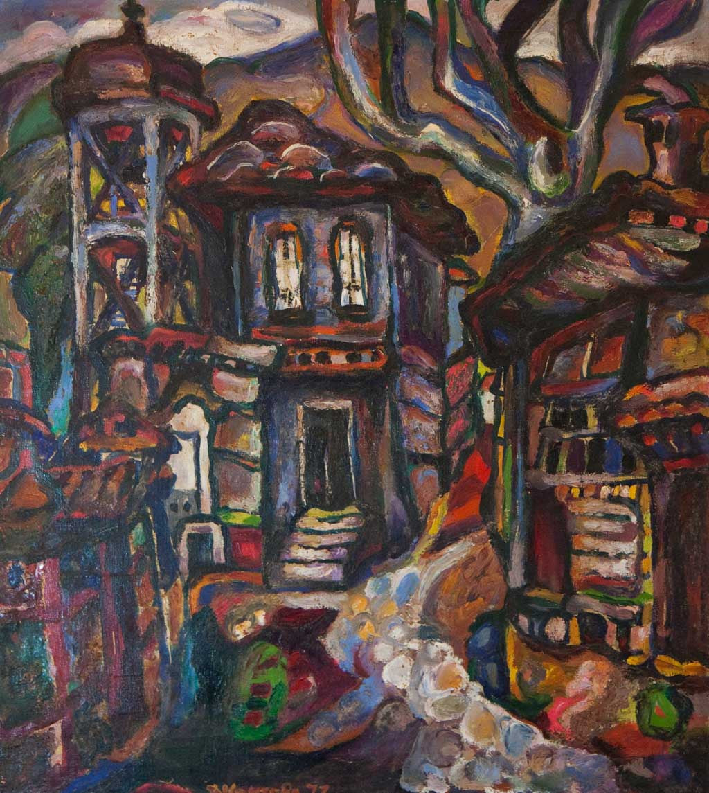 Пейзаж от Жеравна, Дора Кънчева