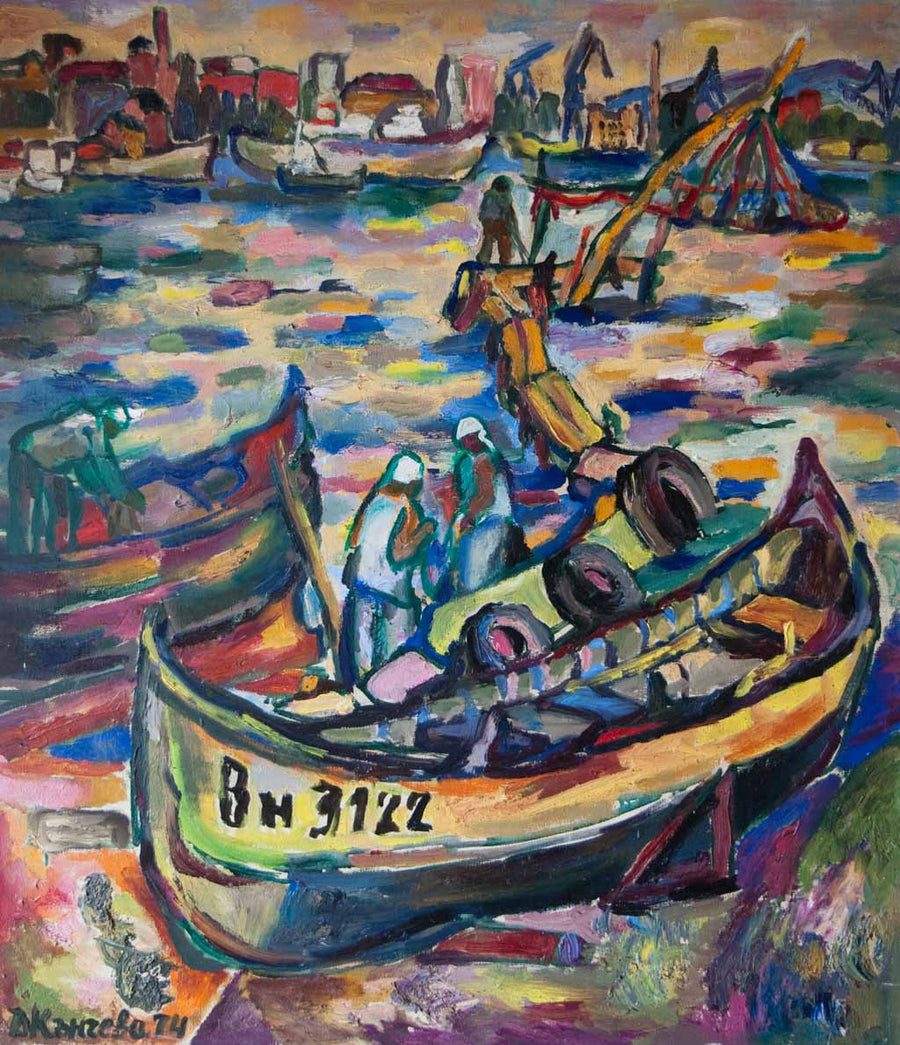 Пристан край Варна, Дора Кънчева