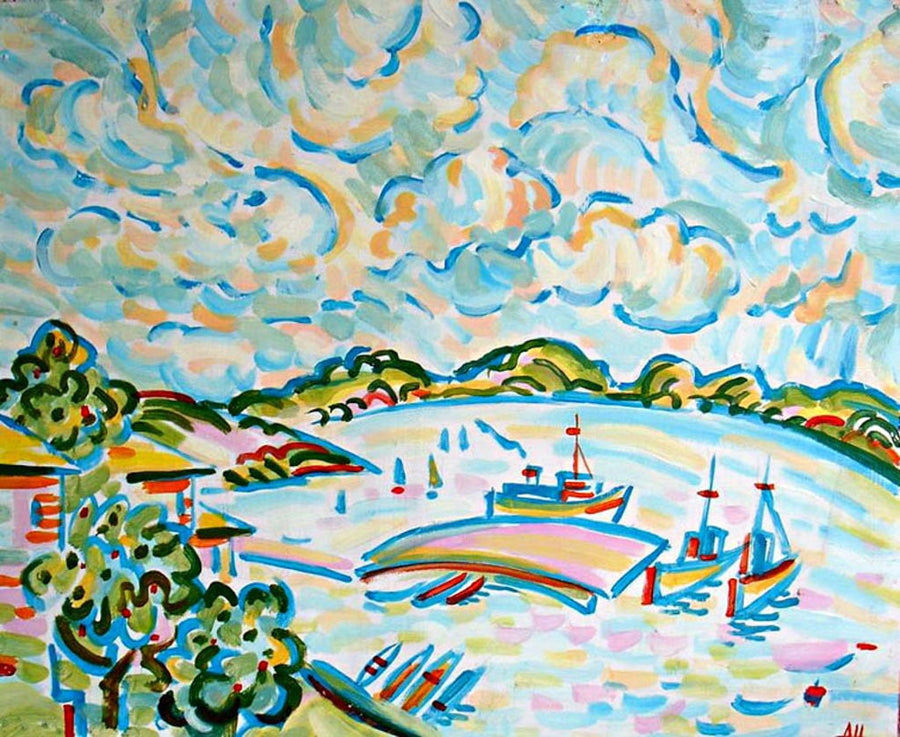 Созополски залив с лодки, Драган Немцов