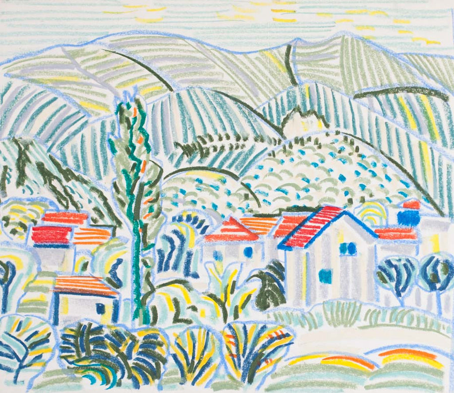 Пейзаж от Своге, Драган Немцов