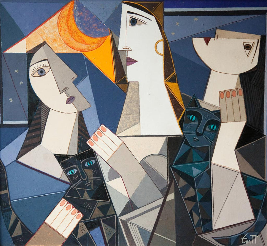 Дами с котки, Емануил Попгенчев