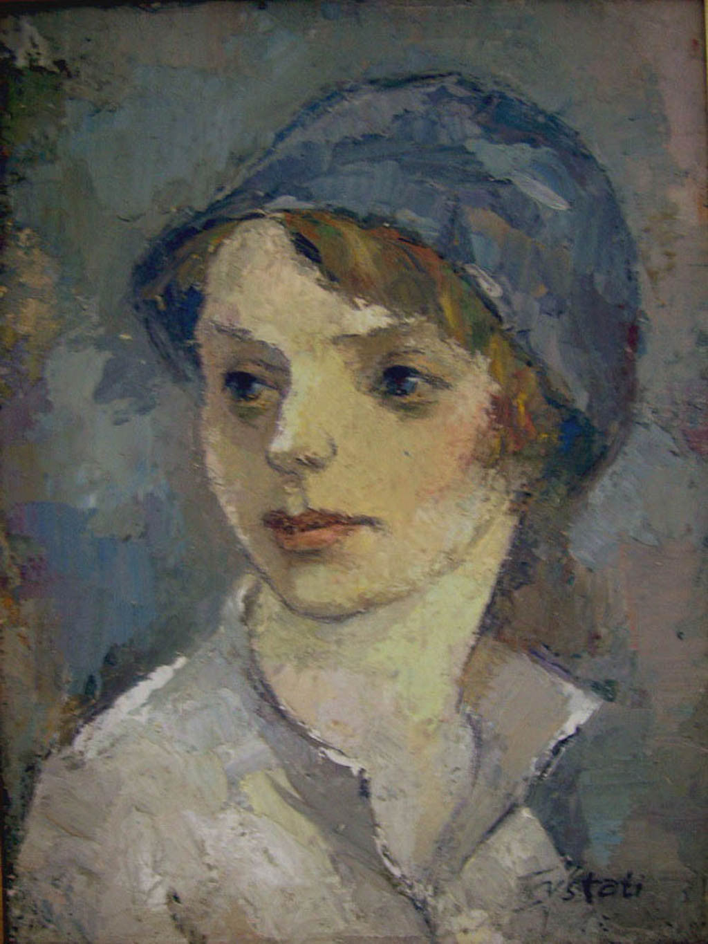 Забрадката, Евстати Маринов