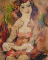 Дамски портрет, Евстати Маринов