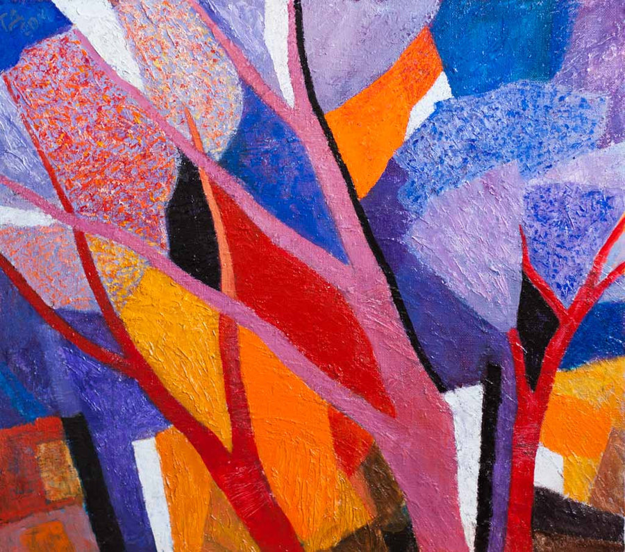 Композиционен пейзаж, Генчо Денчев