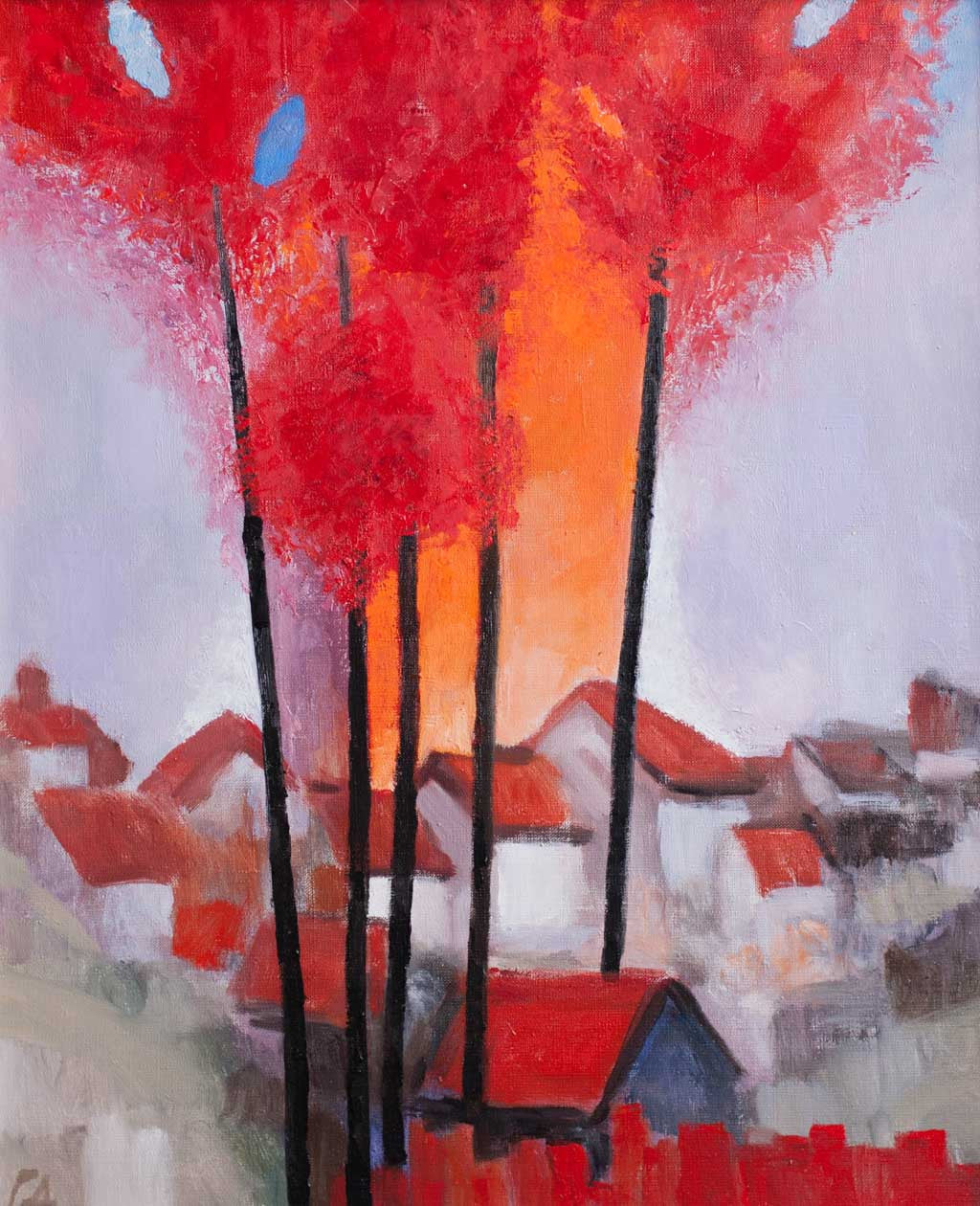 Нереалистичен пейзаж, Генчо Денчев