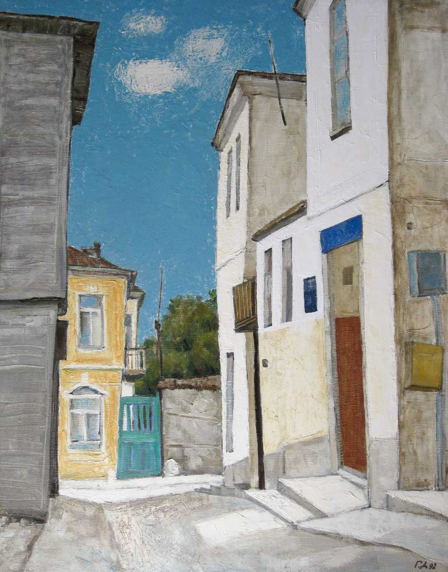 Малка уличка в Созопол, Генчо Денчев