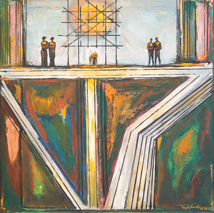 На строежа, Георги Ковачев