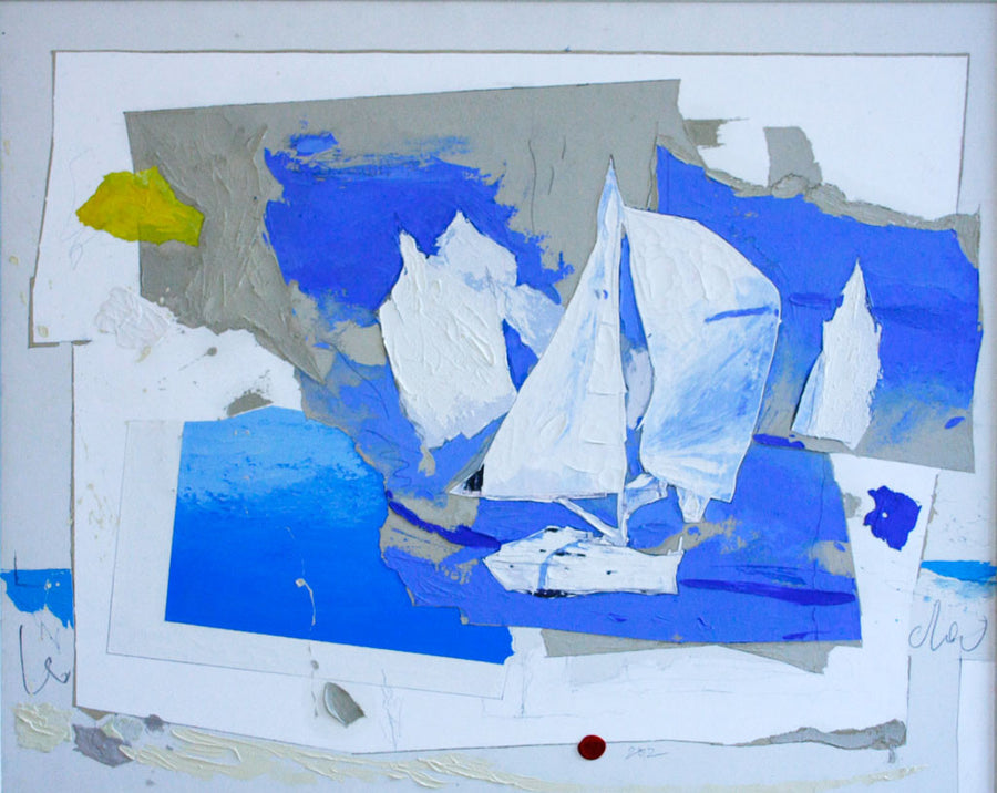 Платноходи в залива, Георги Лечев