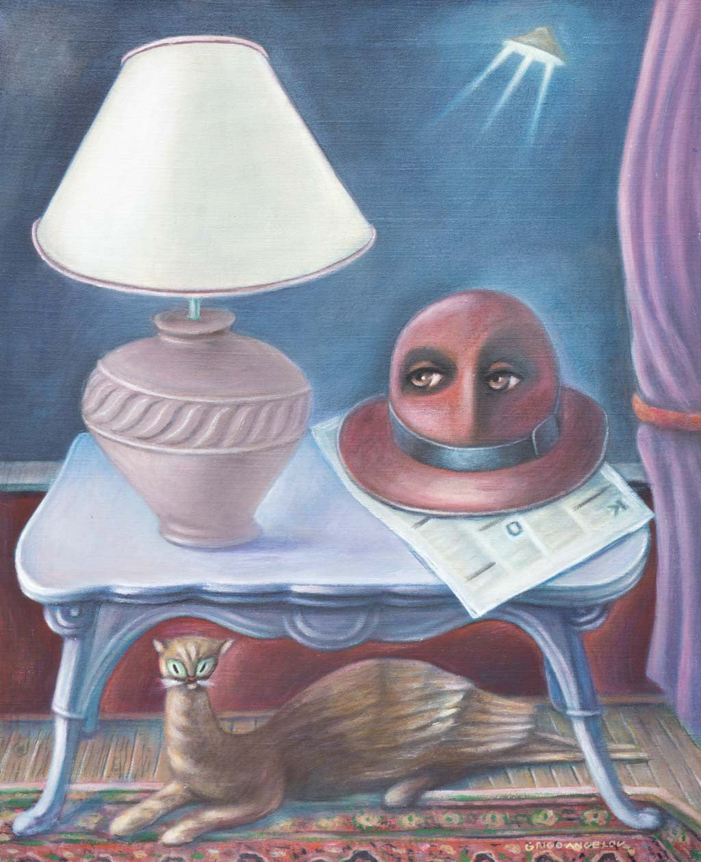 Старата шапка, Григор Ангелов