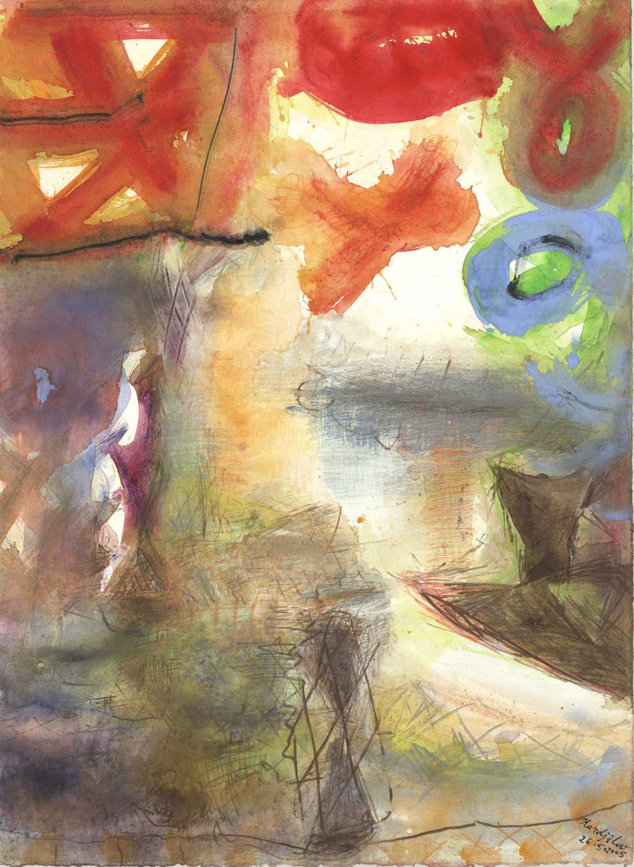 Абстрактен пейзаж, Христо Кърджилов