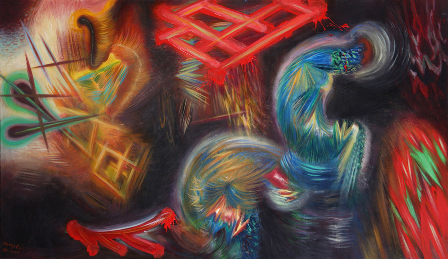 Абстрактна композиция 1, Христо Кърджилов