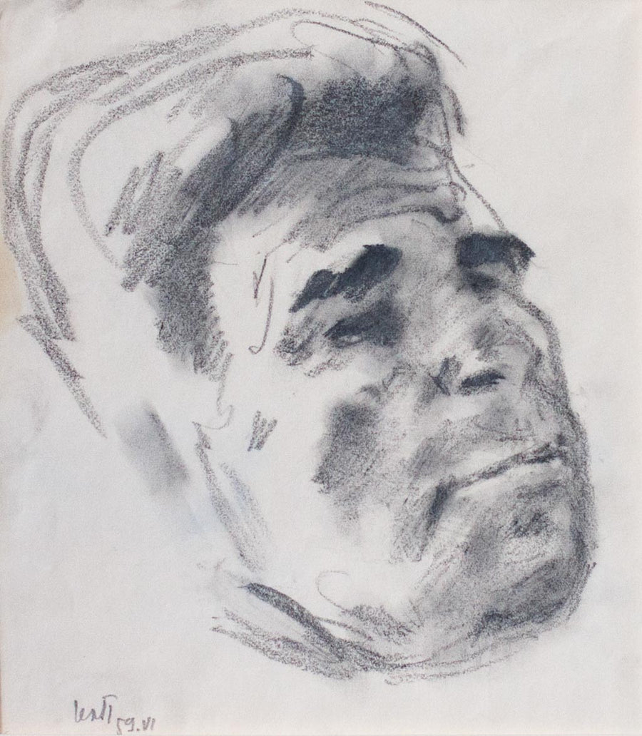 Портрет на Георги Караславов, Илия Петров