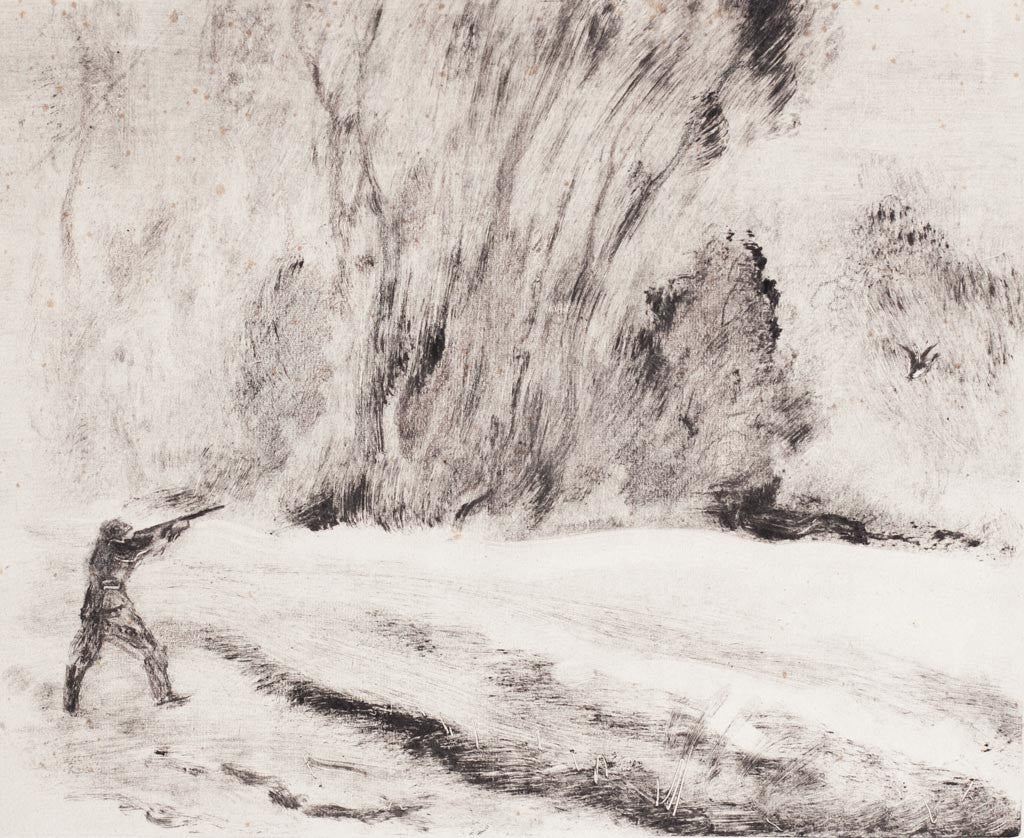 Ловна сцена, Илия Петров