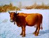 Крава на снега, Иван Стратиев