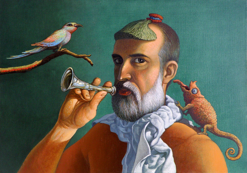 Автопортрет, Иван Стратиев