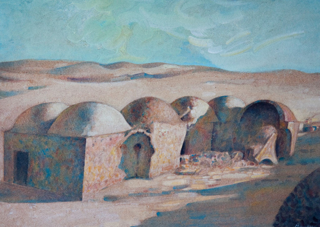 Пейзаж от Тунис, Никола Манев