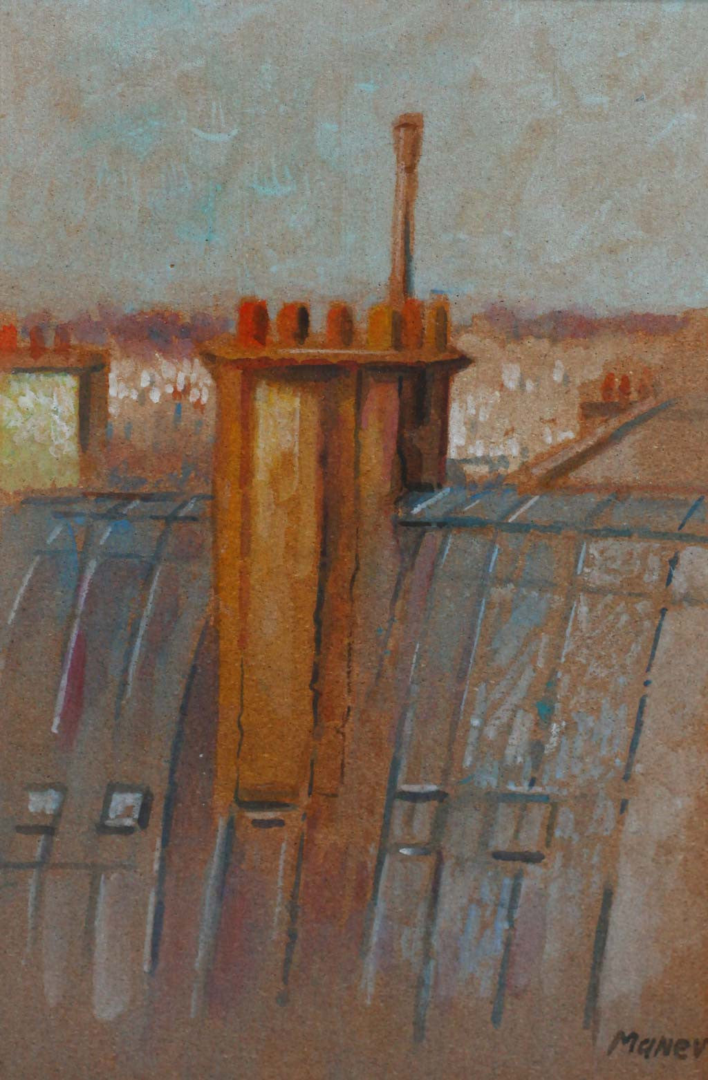 От моето ателие, Никола Манев