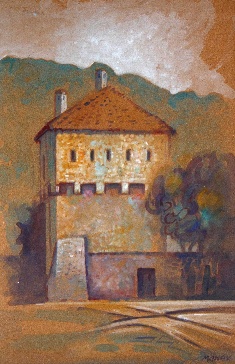 Старият манастир, Никола Манев