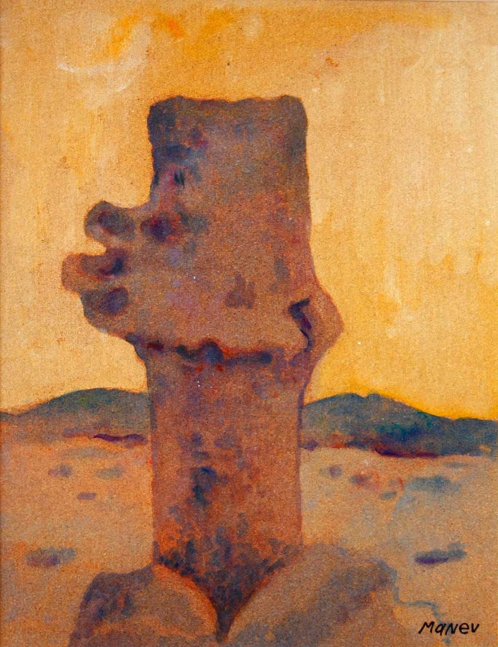 Култов камък, Никола Манев