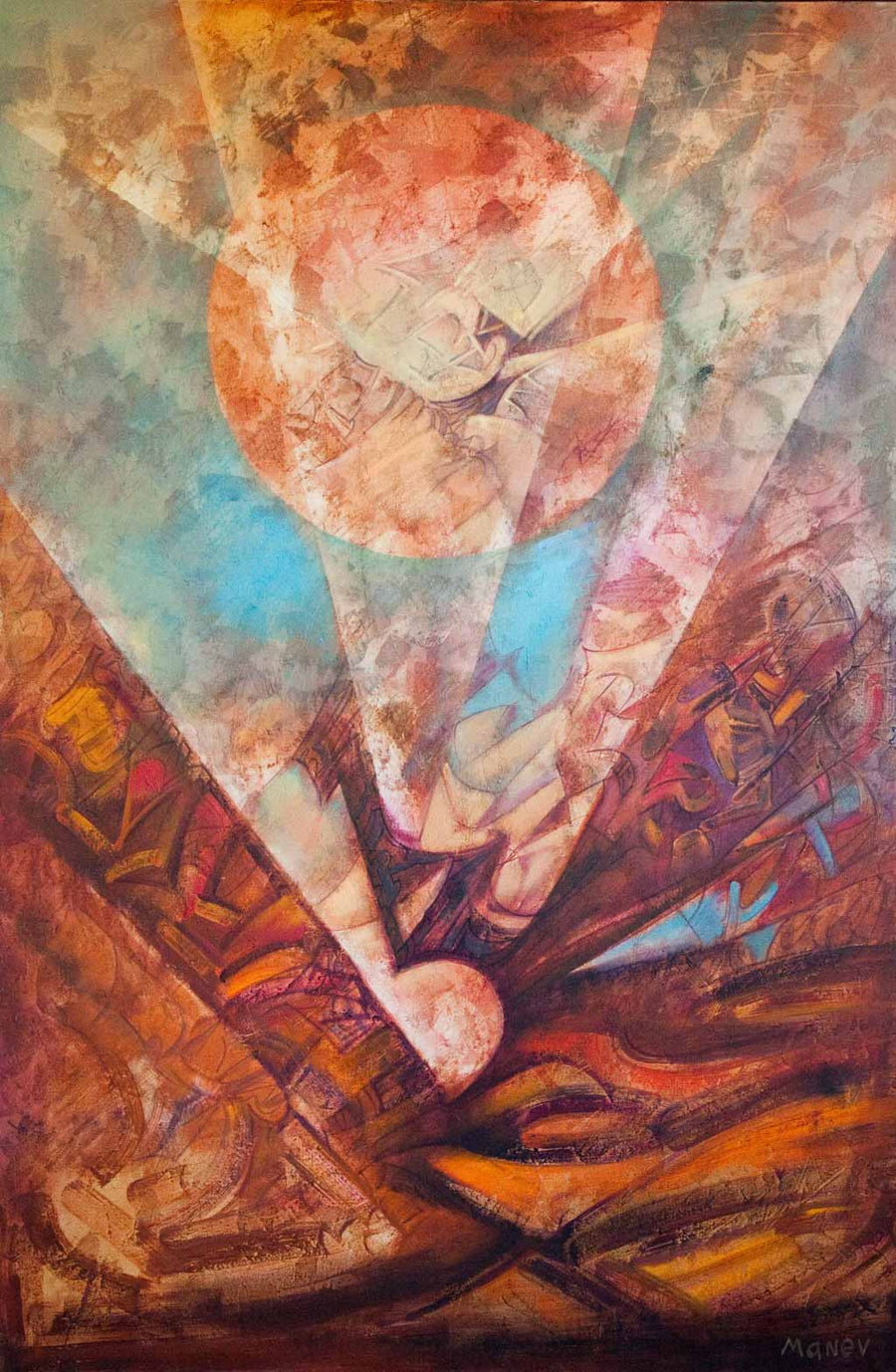 Раждането на Слънцето, Никола Манев