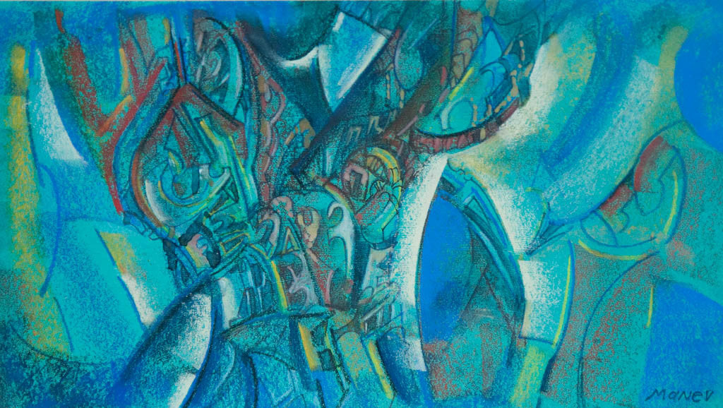 Синьо, Никола Манев