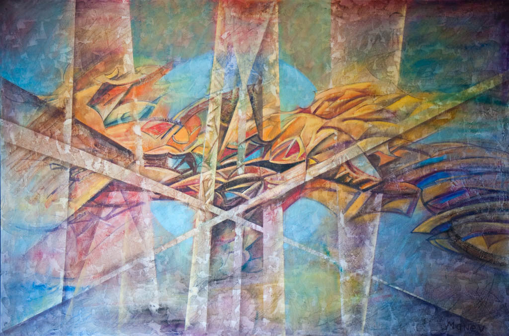 Синьо слънце, Никола Манев