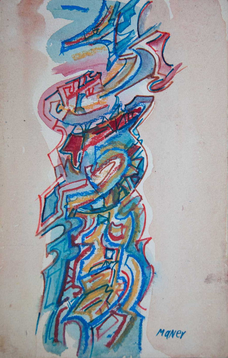 Стълб, Никола Манев