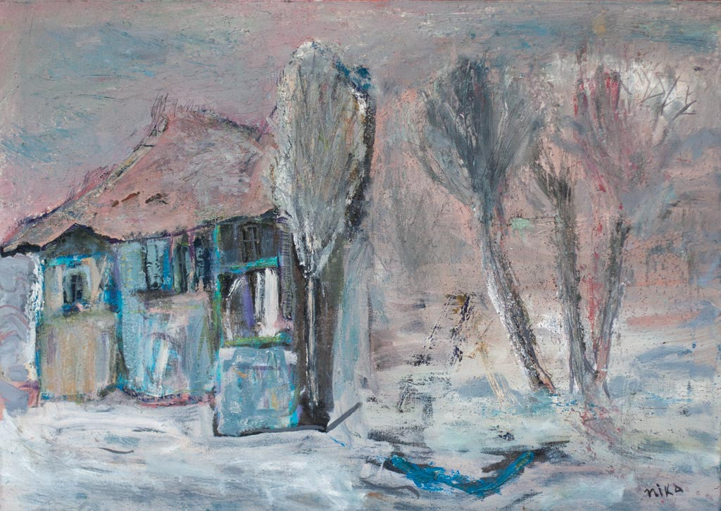 Зима край Крапец, Николай Димчевски