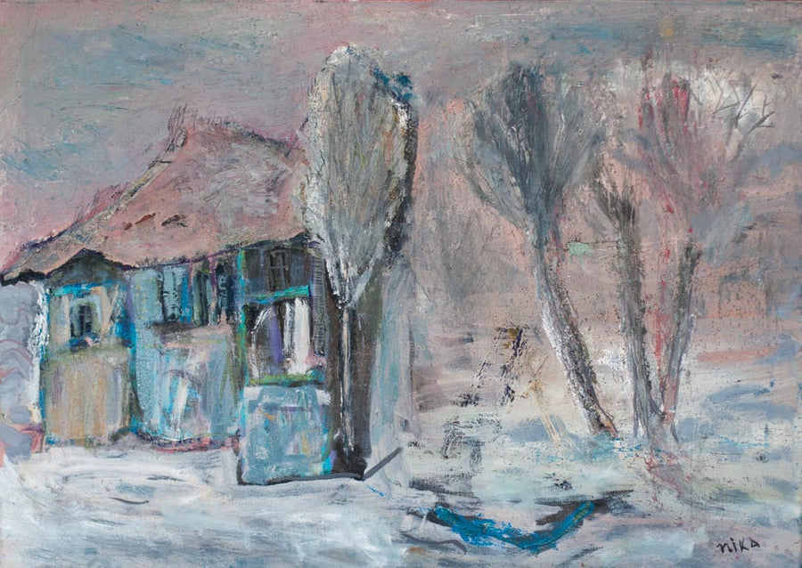 Зима край Крапец, Николай Димчевски