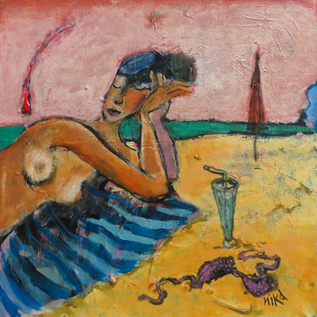 Момиче на плажа