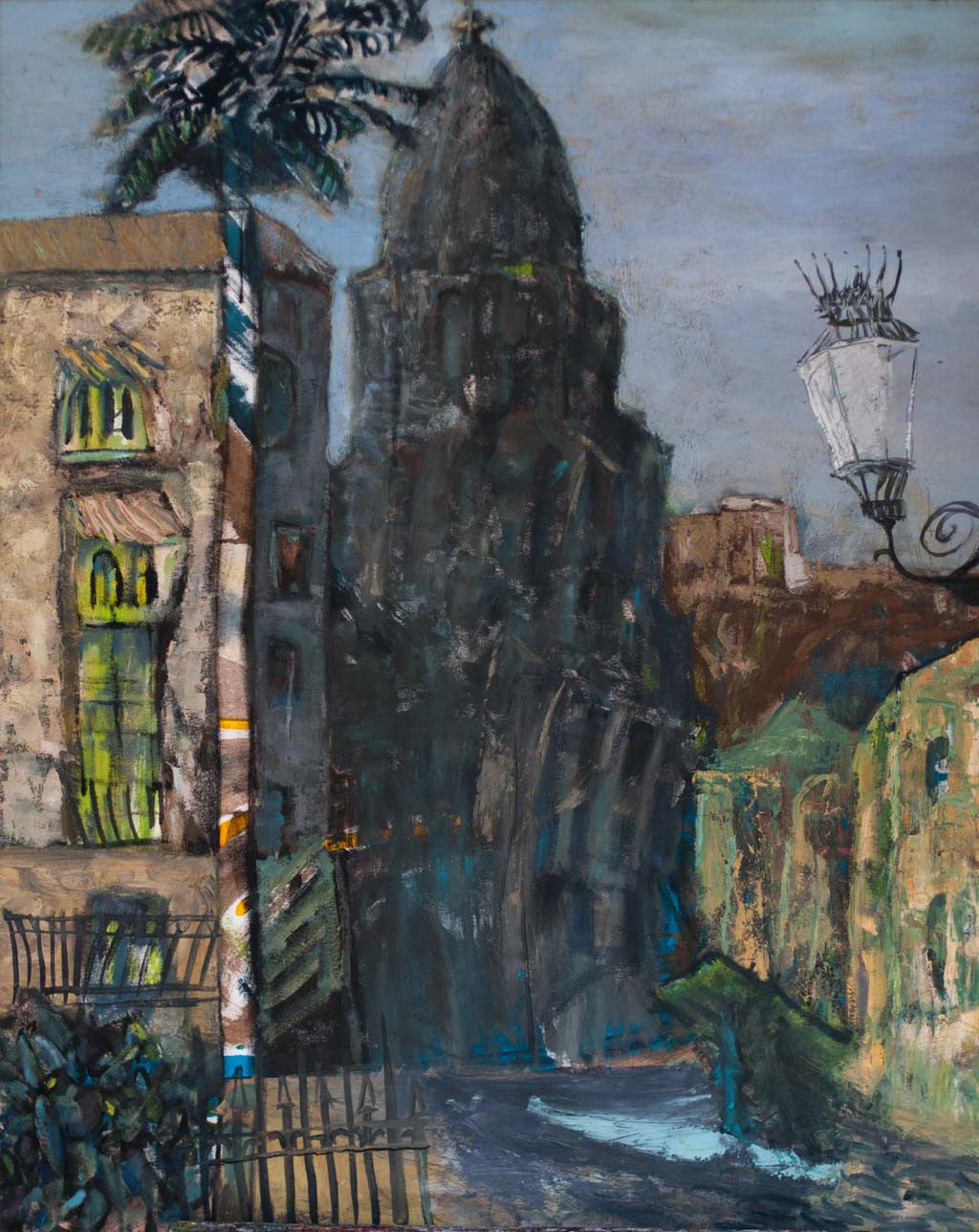 Пейзаж от Малага, Николай Димчевски