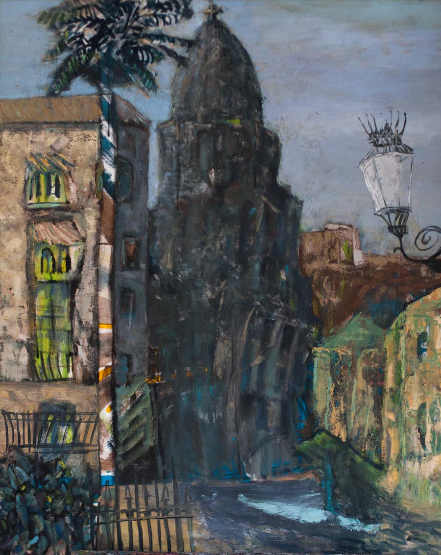 Пейзаж от Малага, Николай Димчевски