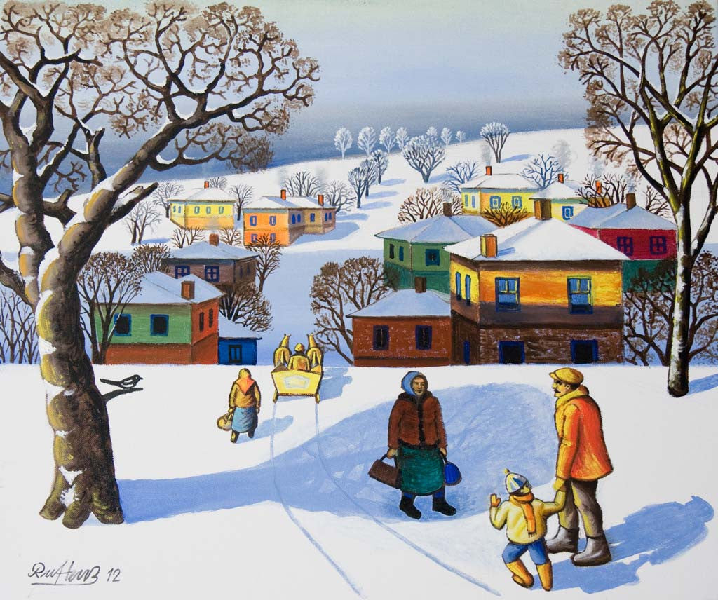 Селска зима, Ради Неделчев